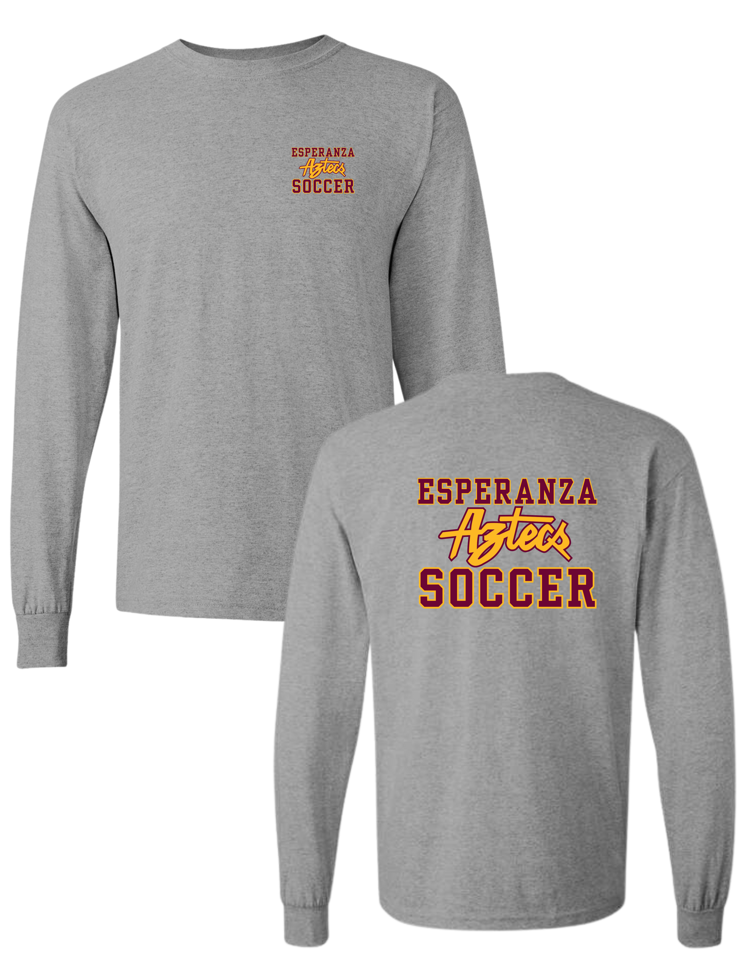 AZTECS SOCCER - LONG SLEEVE SHIRT