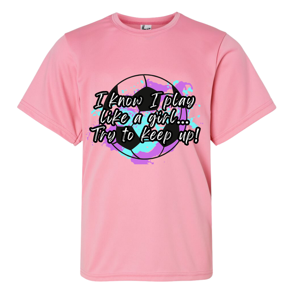 PLAY LIKE A GIRL SOCCER