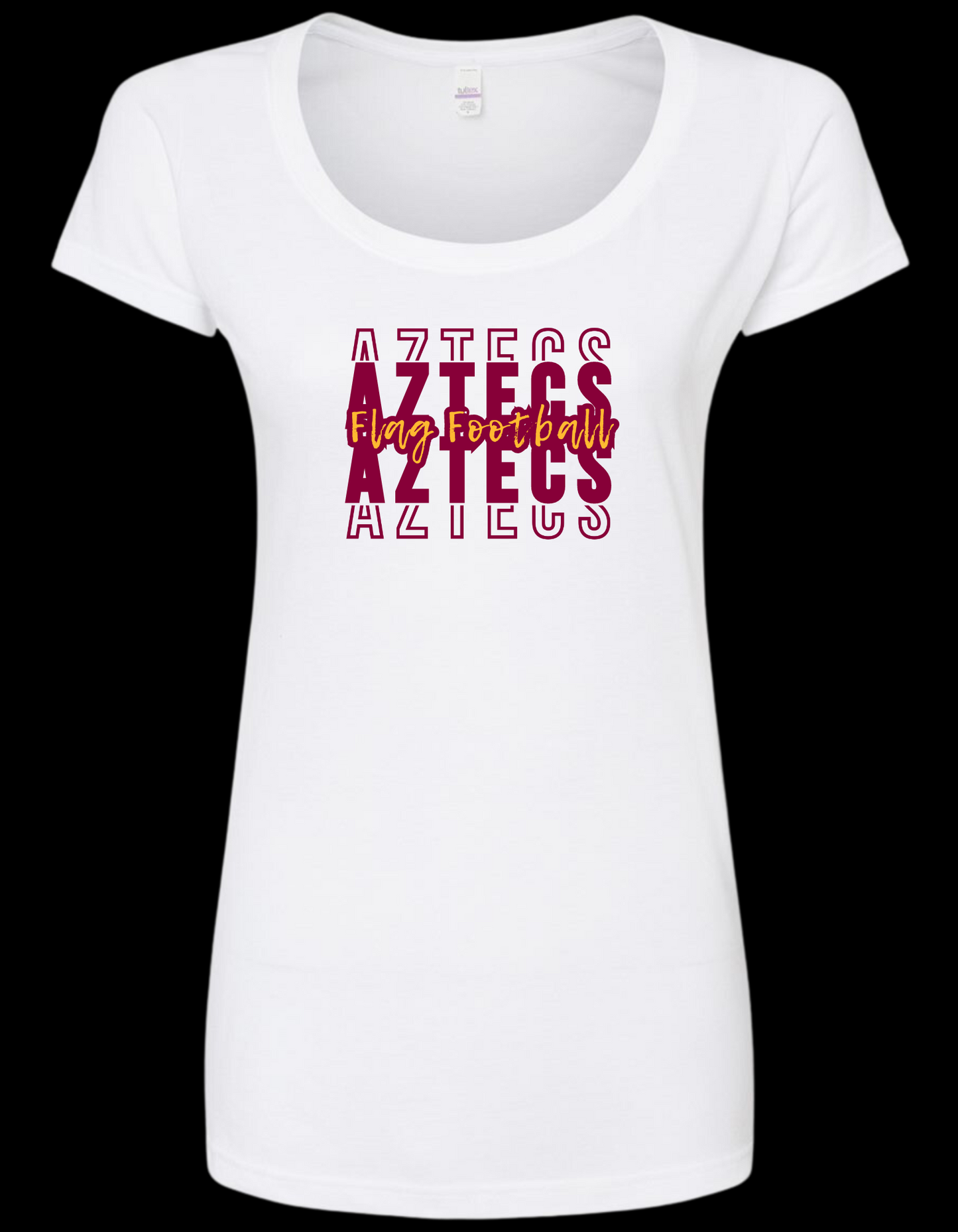 AZTECS FF-WOMEN'S SCOOP SHIRT