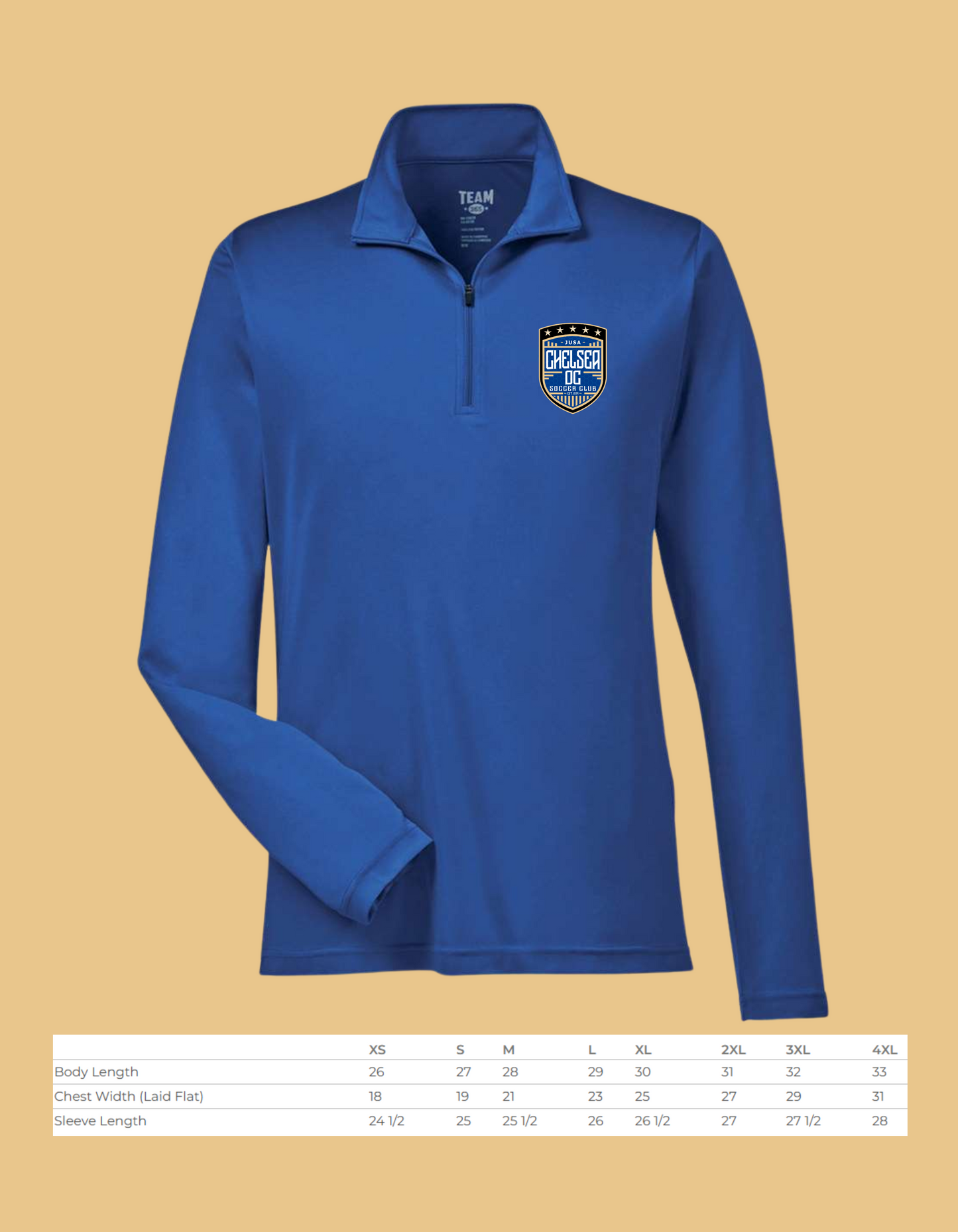 CHELSEA-PERFORMANCE QUARTER ZIP