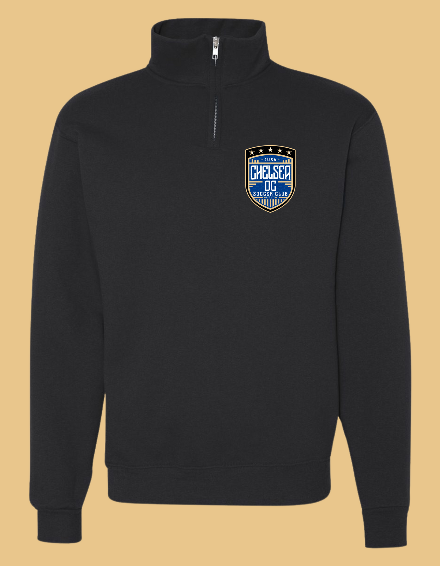 CHELSEA-QUARTER ZIP SWEATSHIRT