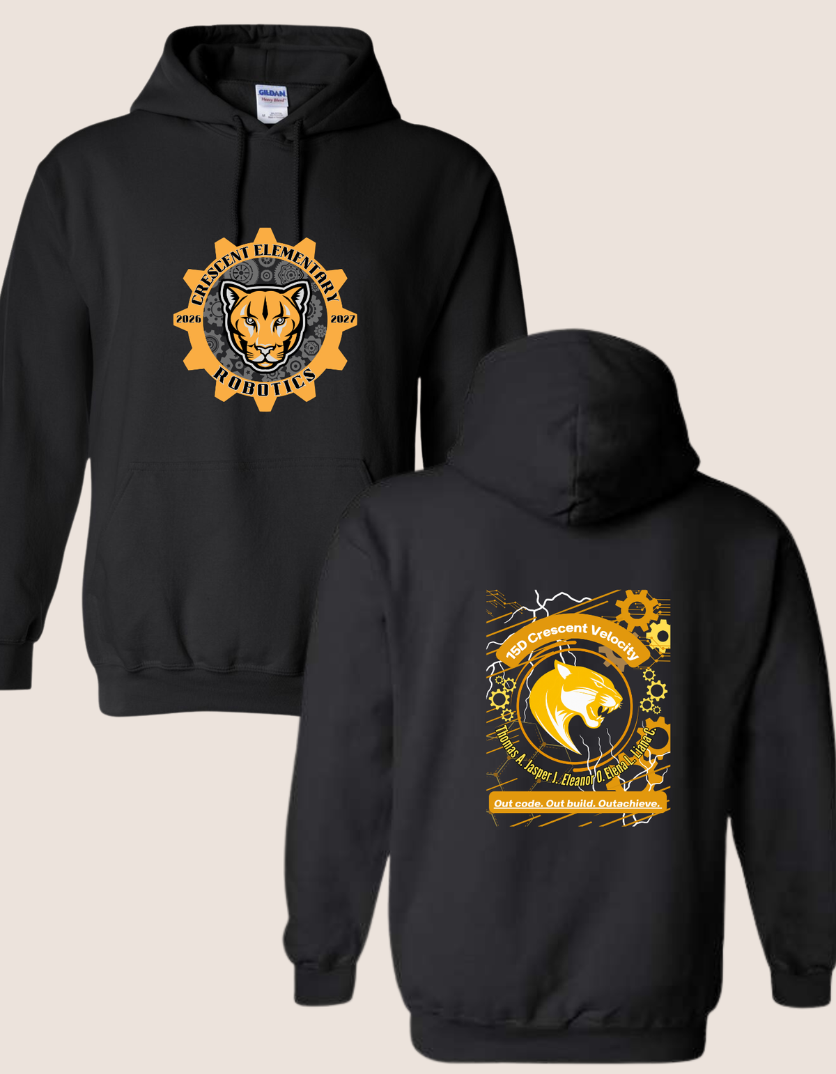 CRESCENT ROBOTICS-HOODIE
