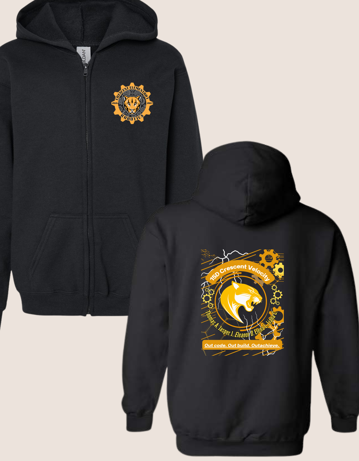 CRESCENT ROBOTICS-FULL ZIP
