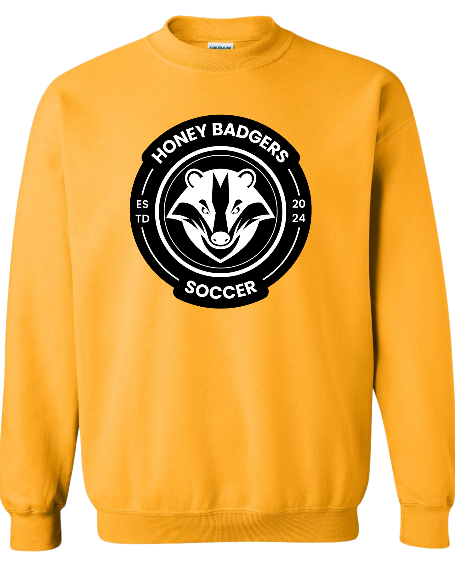 HONEY BADGERS CREWNECK SWEATSHIRT