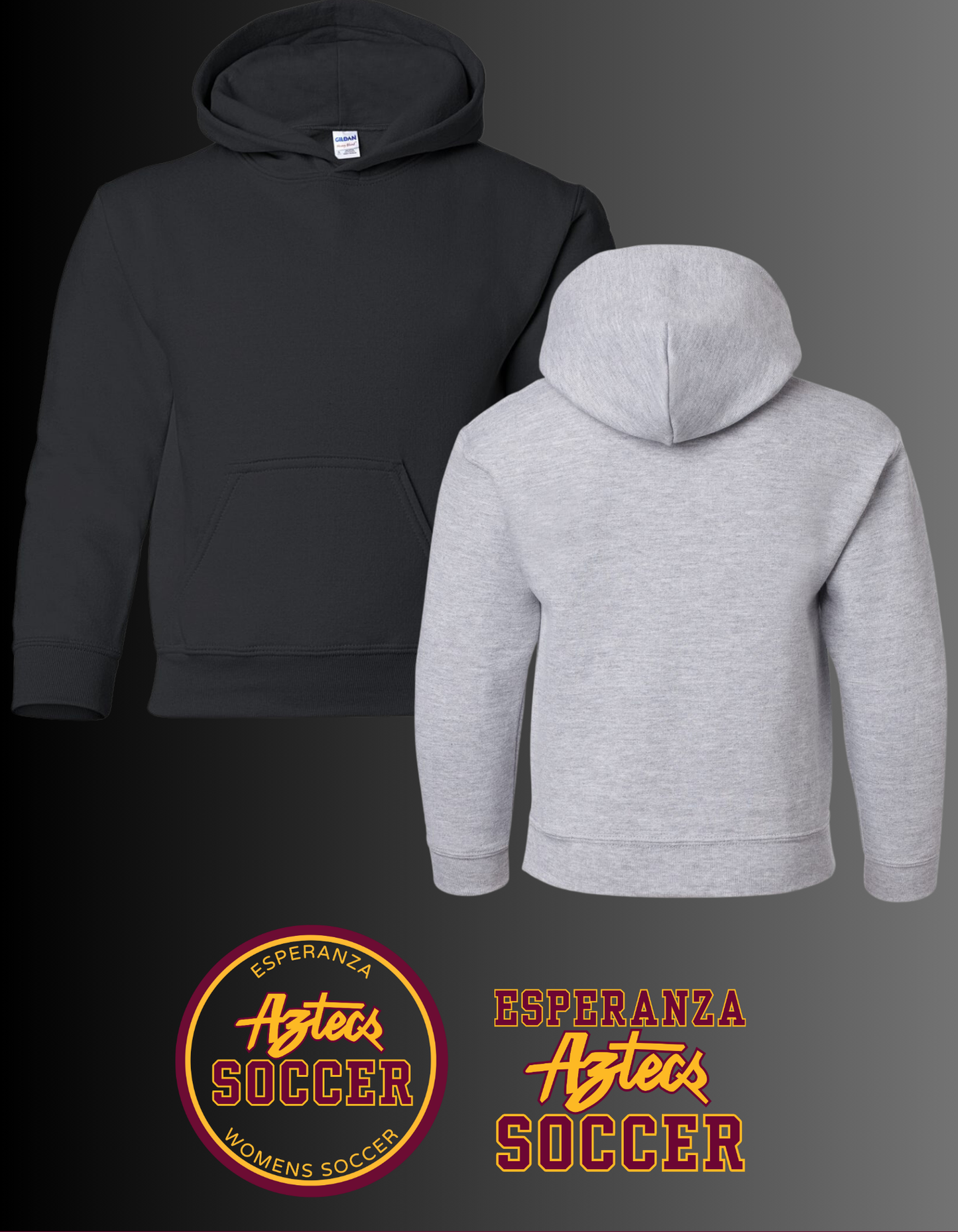 AZTECS SOOCER -HOODED SWEATSHIRT