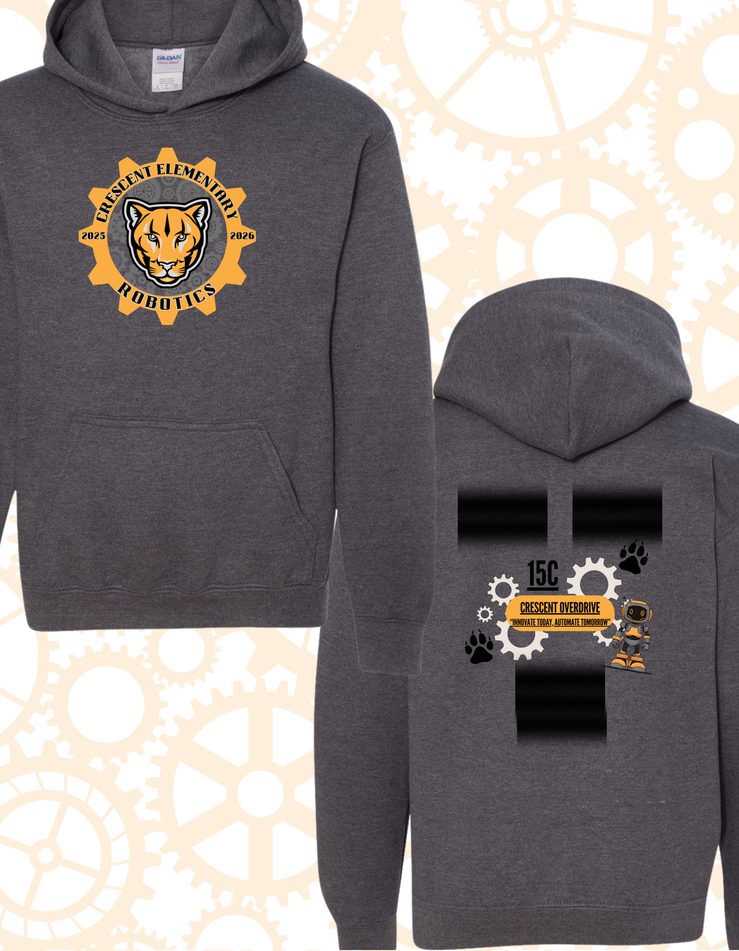CRESCENT ROBOTICS-HOODIE