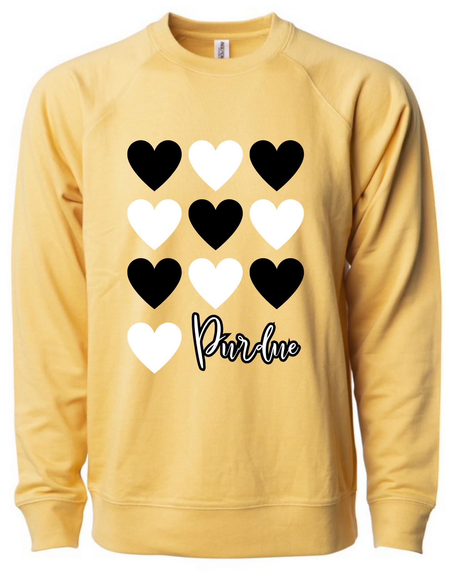 Purdue Hearts Sweatshirt