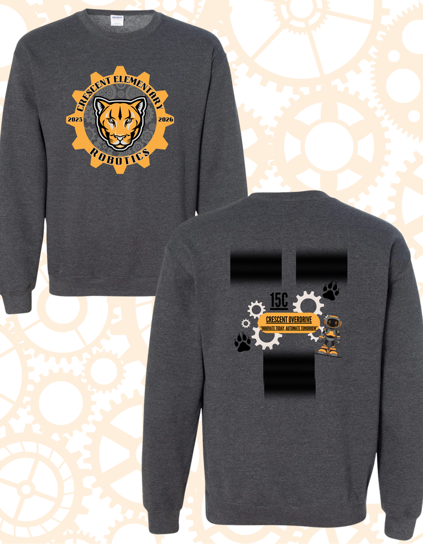 CRESCENT ROBOTICS-SWEATSHIRT
