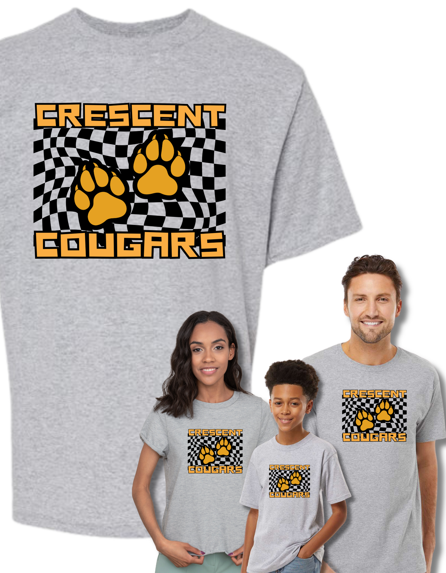 COUGARS CHECKERED PAW