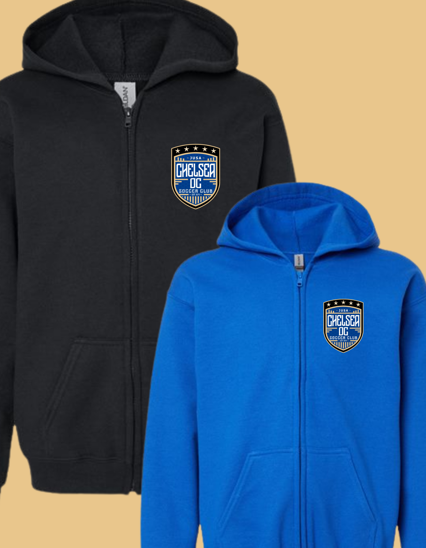 CHELSEA-FULL ZIP SWEATSHIRT
