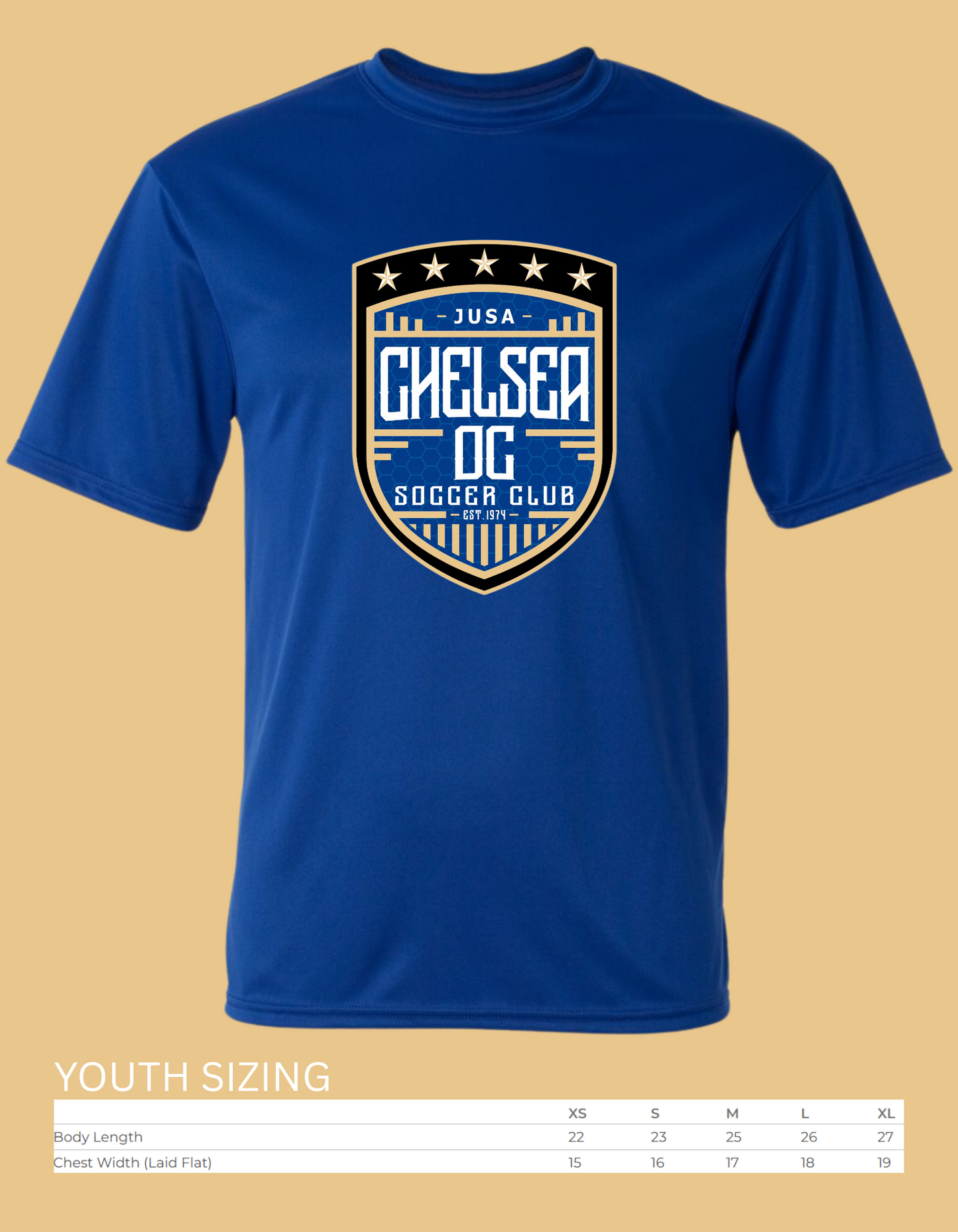 CHELSEA-PERFORMANCE TEE