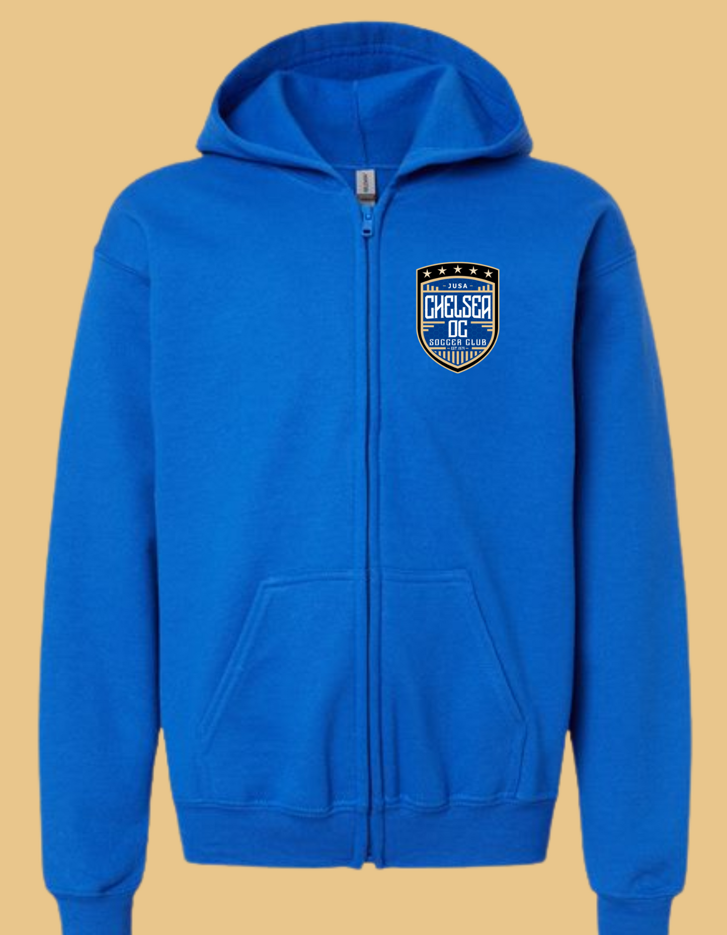 CHELSEA-FULL ZIP SWEATSHIRT