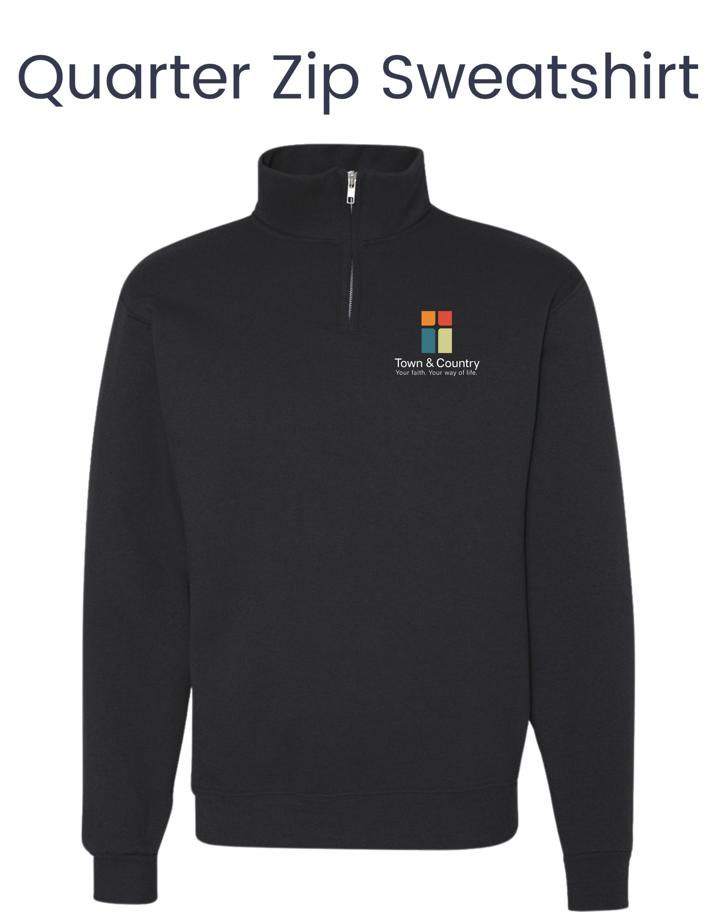 TC-QUARTER ZIP SWEATSHIRT