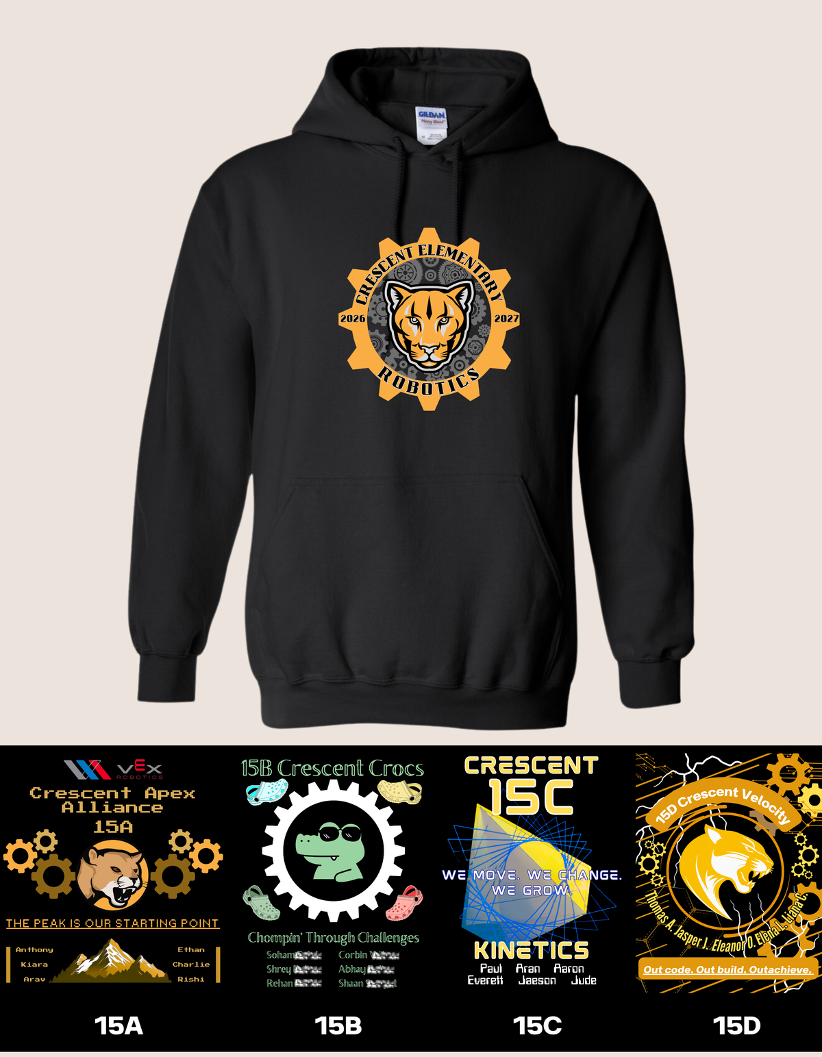 CRESCENT ROBOTICS-HOODIE
