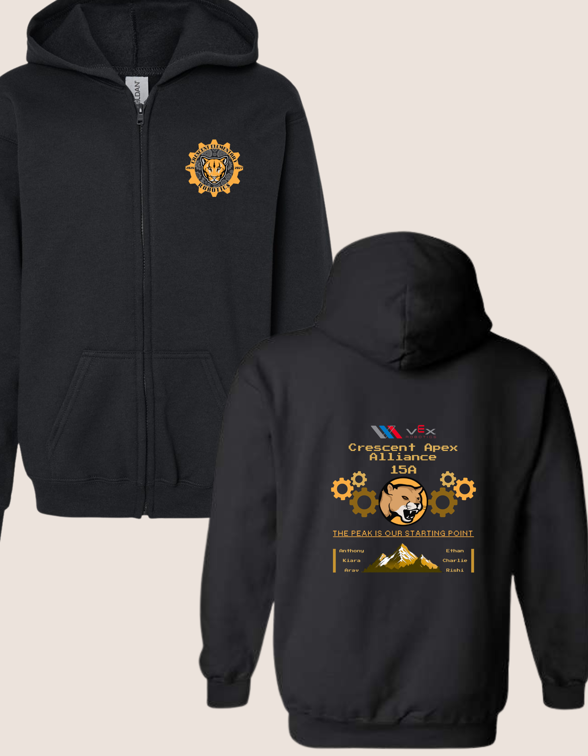 CRESCENT ROBOTICS-FULL ZIP