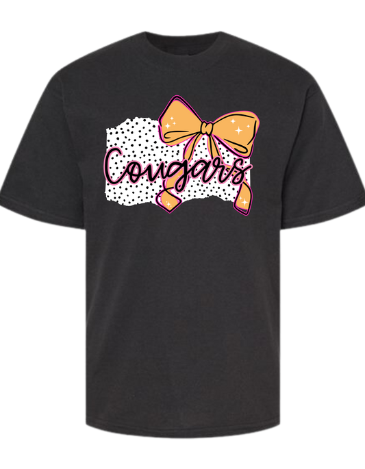 COUGARS SPARKLE BOW