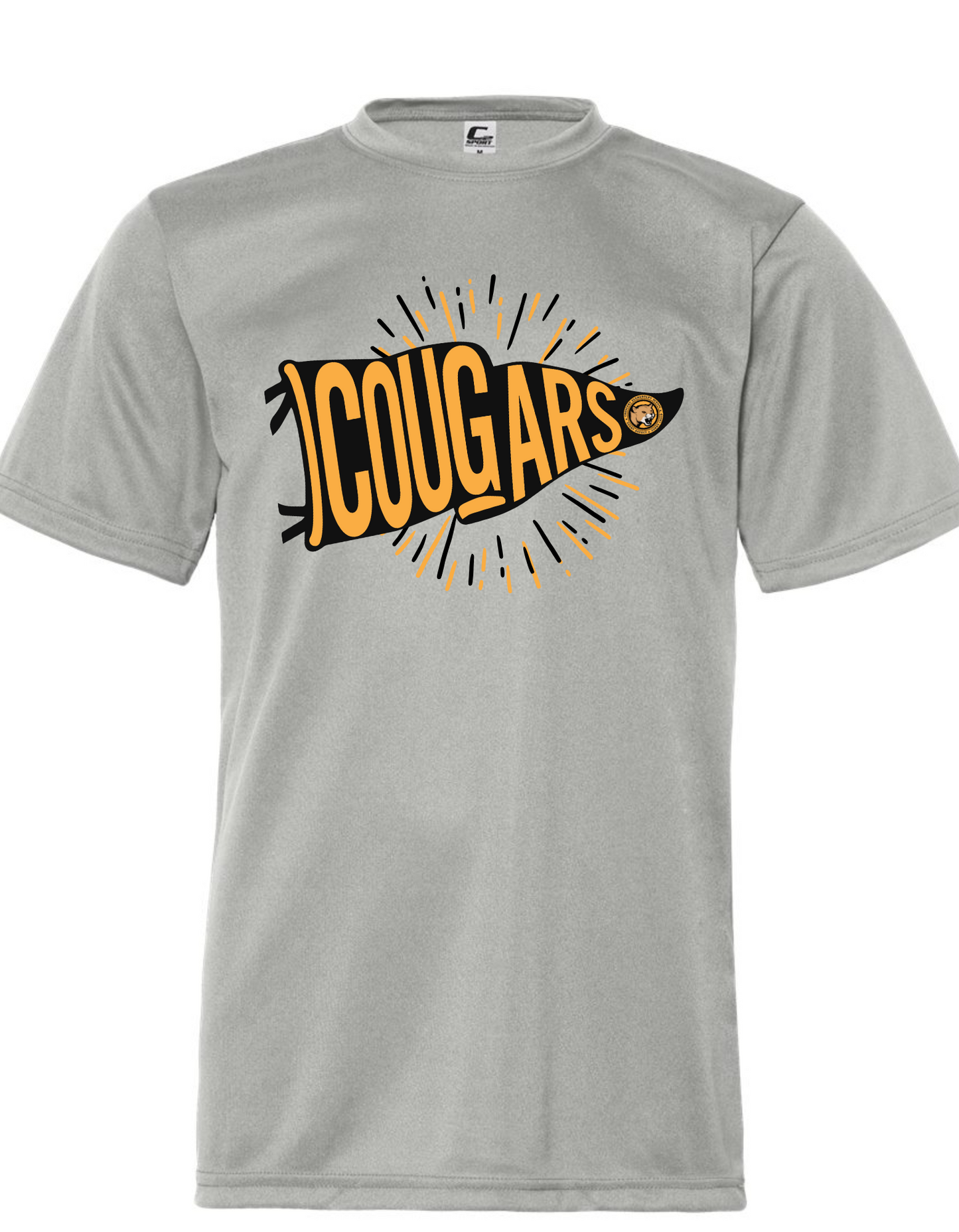 COUGARS PENNANT FLAG