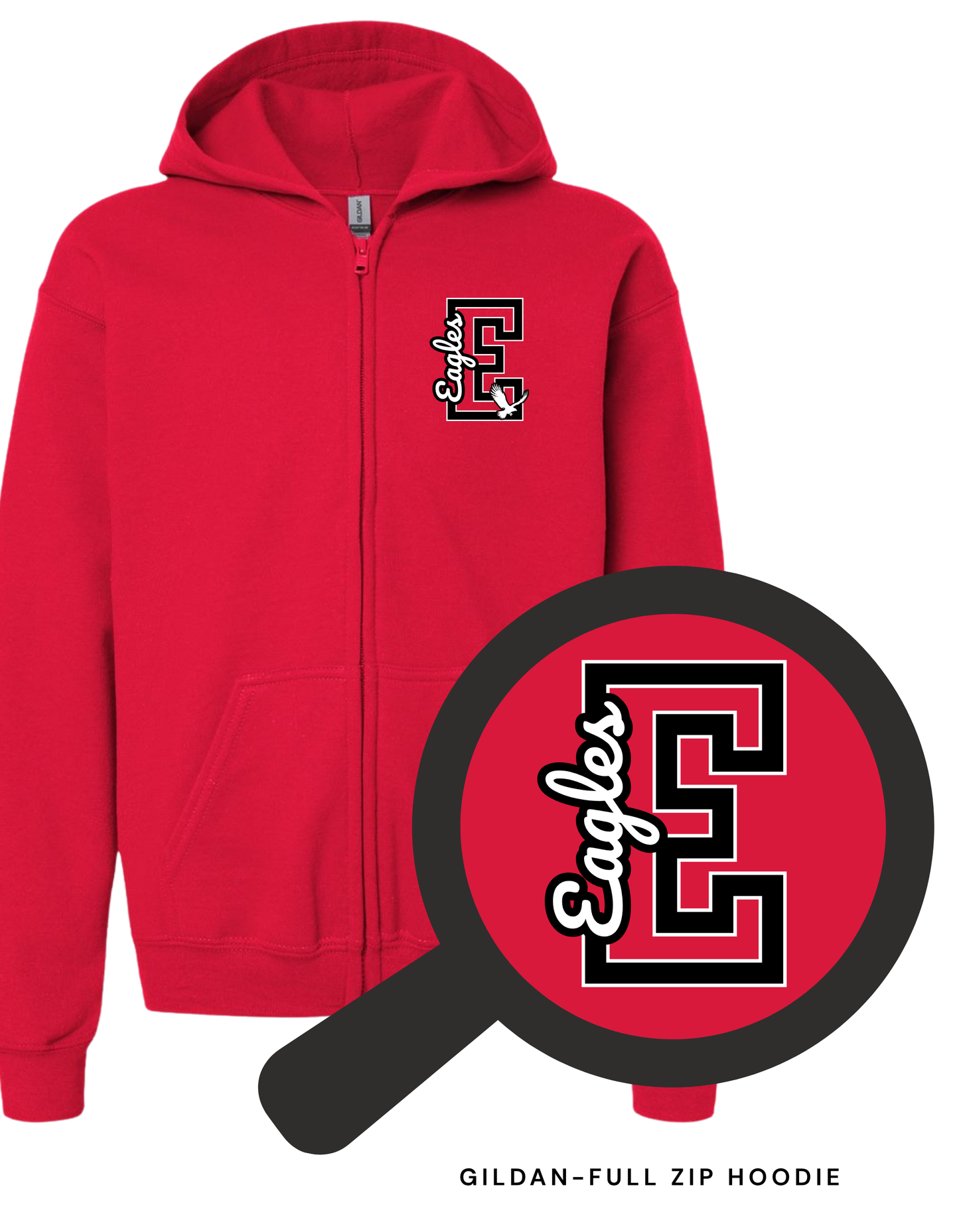 IMPERIAL-FULL ZIP HOODIE