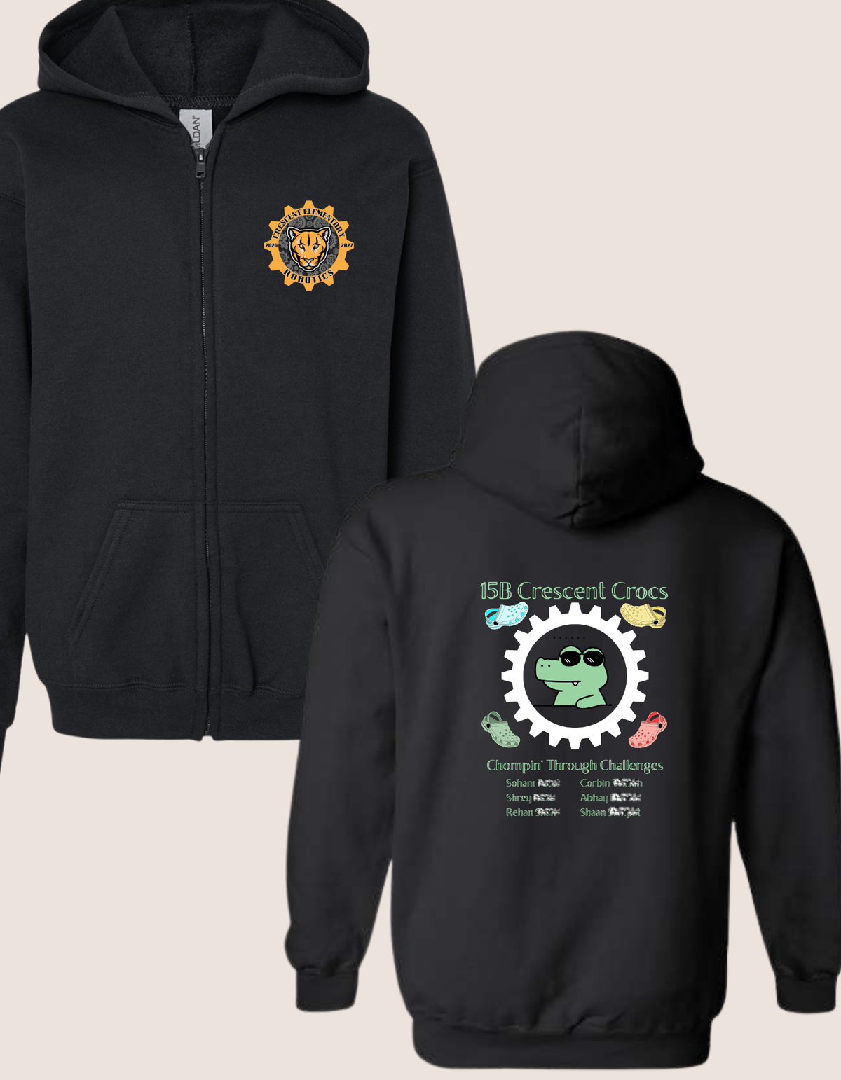 CRESCENT ROBOTICS-FULL ZIP