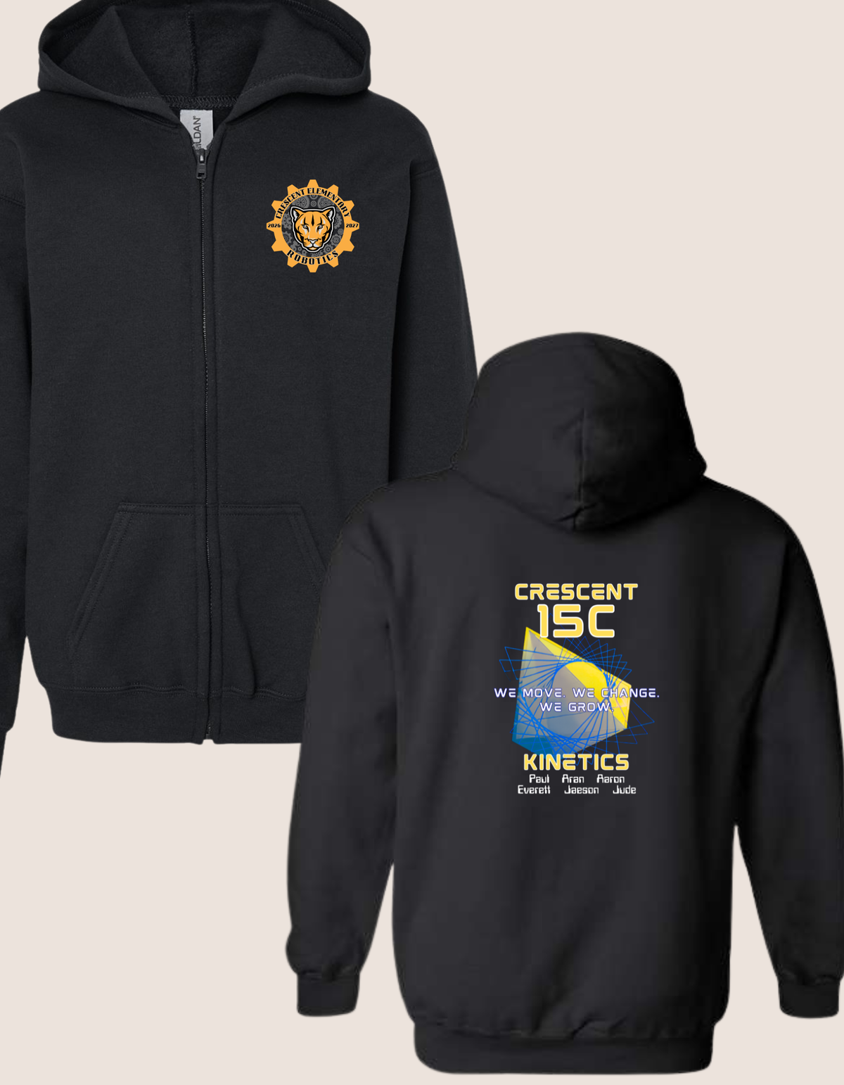 CRESCENT ROBOTICS-FULL ZIP