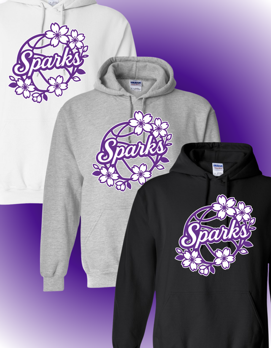 SPARKS BASKETBALL-HOODED SWEATSHIRT