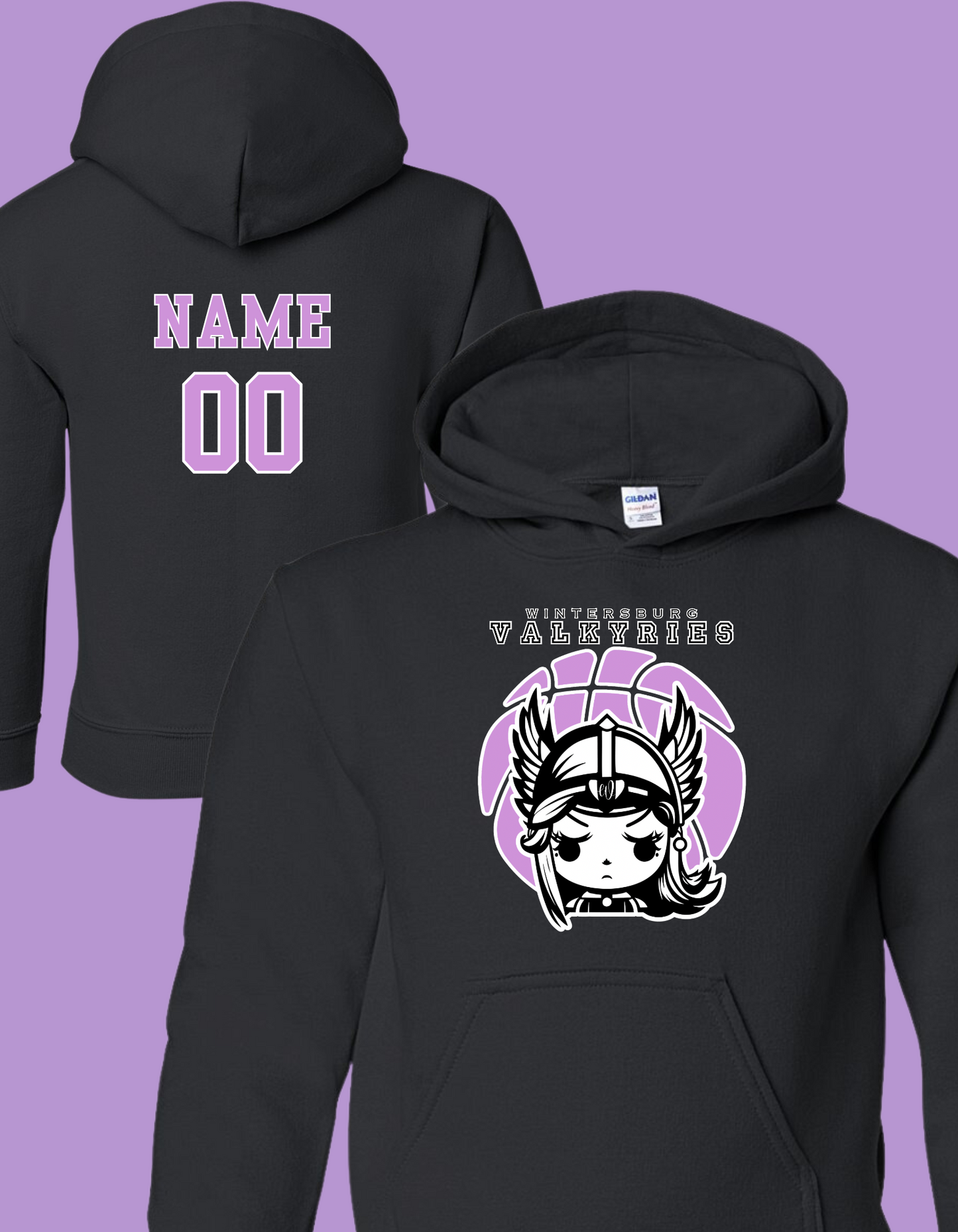 VALKYRIES-HOODED SWEATSHIRT