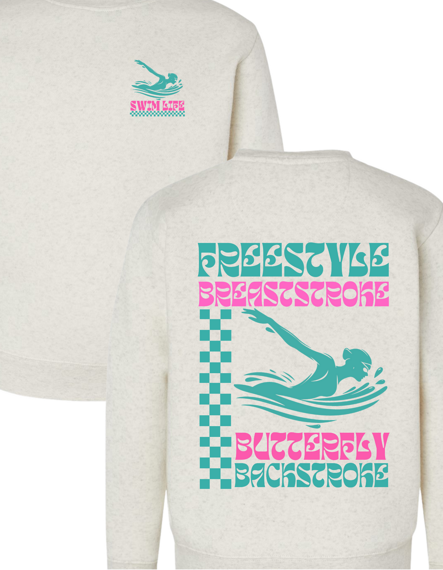 Free, Back, Breast, Fly