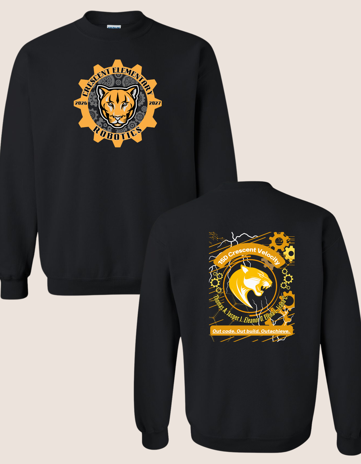 CRESCENT ROBOTICS-SWEATSHIRT