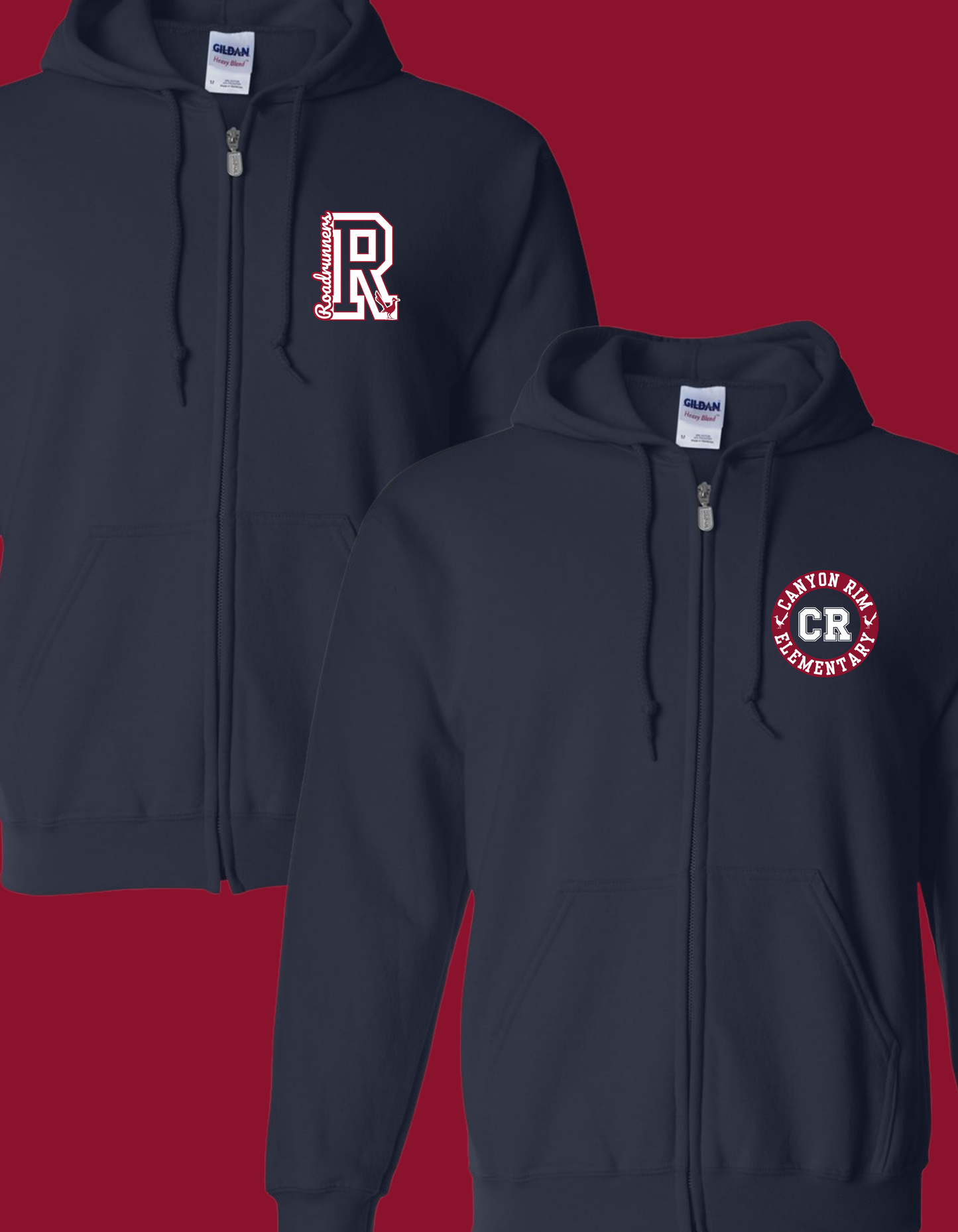 CANYON RIM-FULL ZIP HOODIE