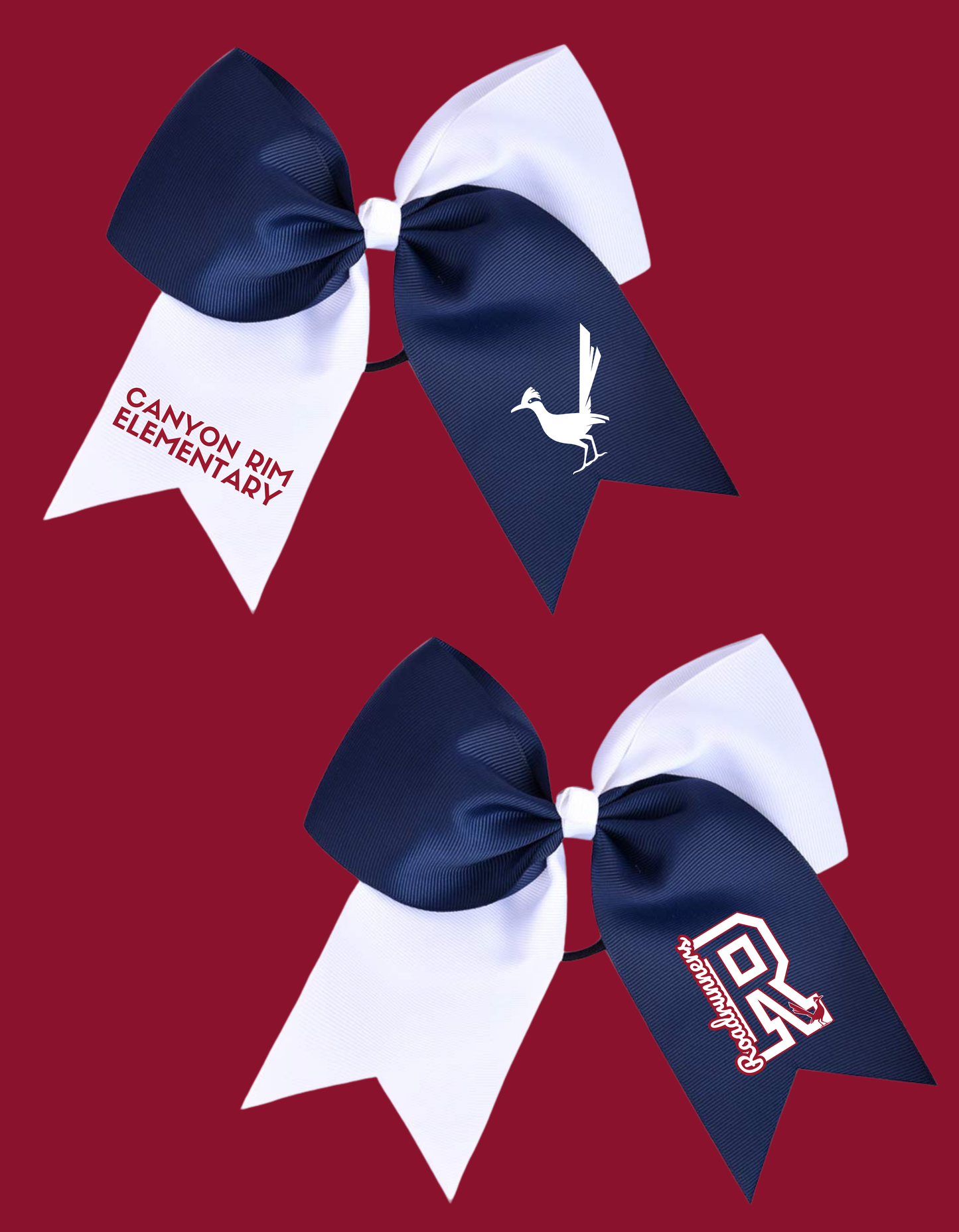 CANYON RIM- CHEER BOWS