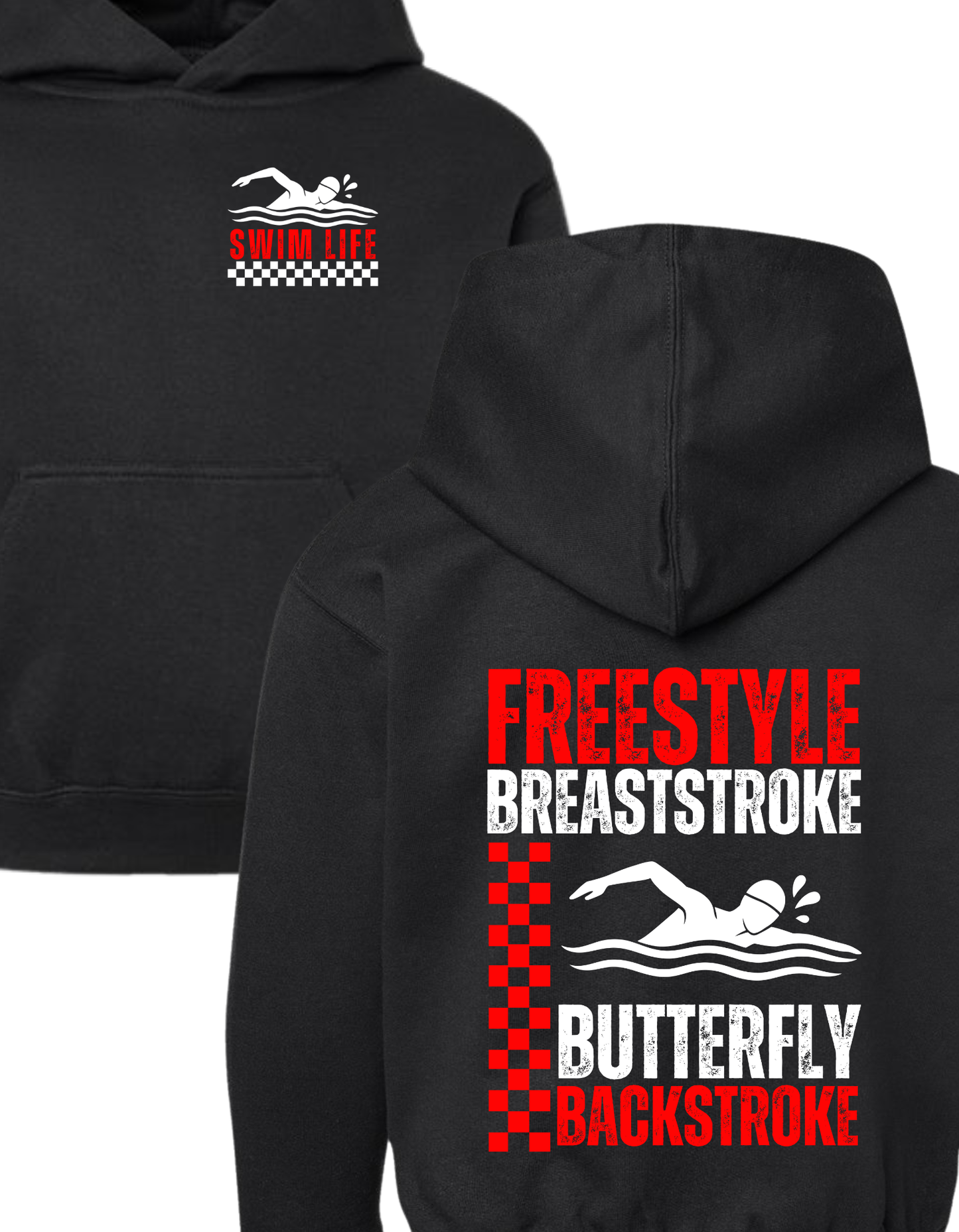 Free, Back, Breast, Fly