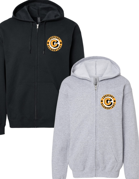 COUGARS FULL ZIP HOODIE