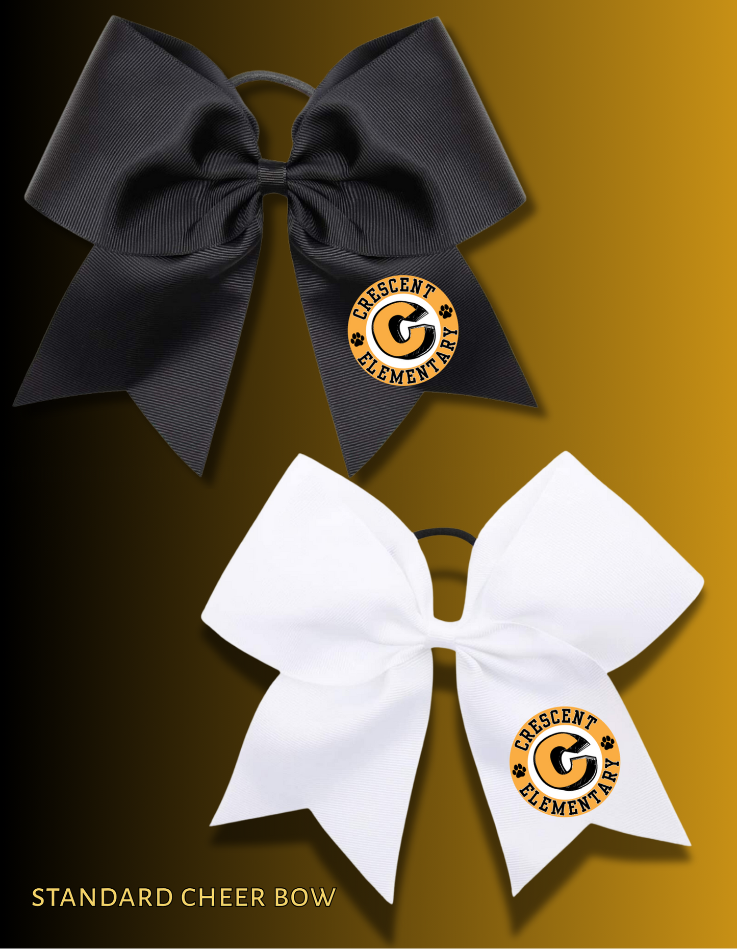 COUGARS CHEER BOWS