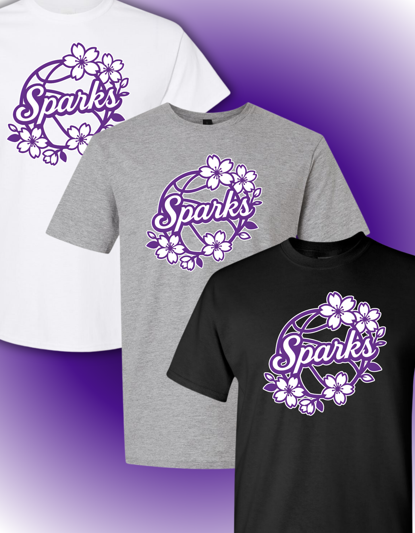 SPARKS BASKETBALL-TSHIRT