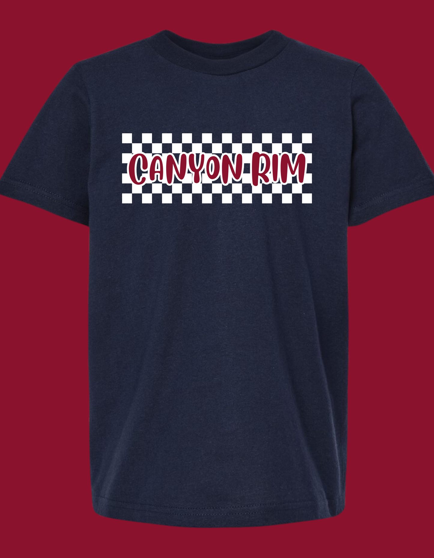 CANYON RIM-CHECKERED