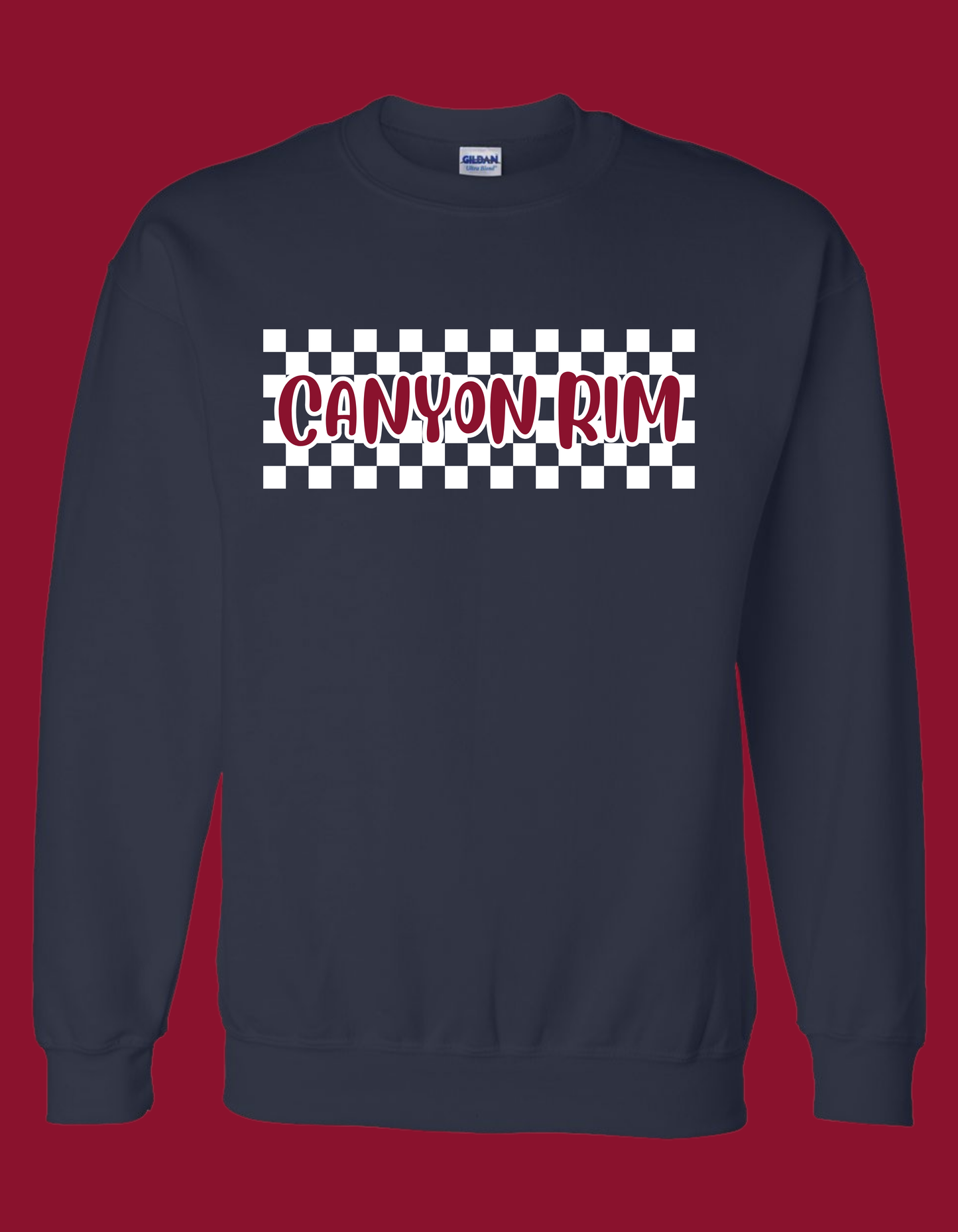 CANYON RIM-CHECKERED