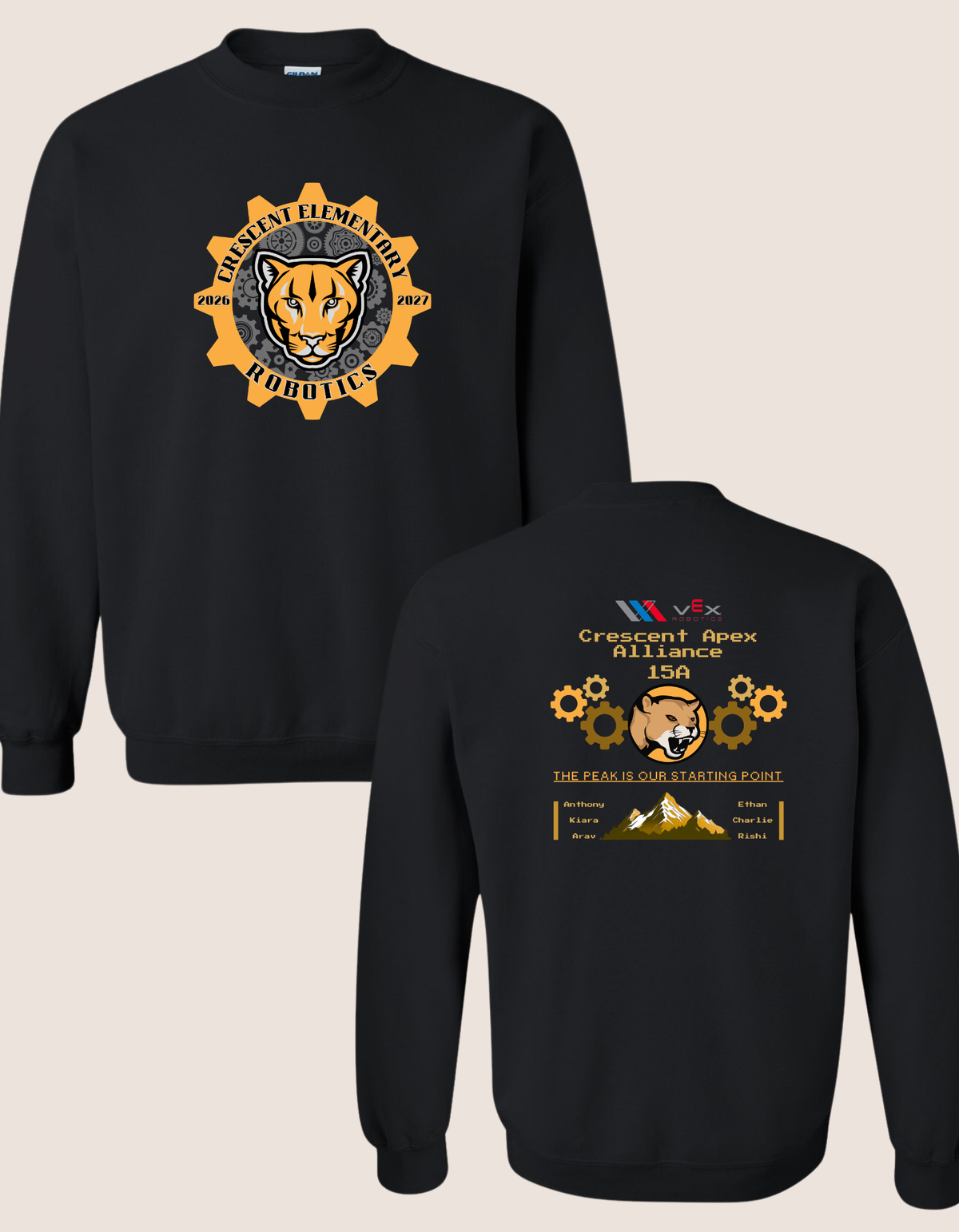 CRESCENT ROBOTICS-SWEATSHIRT