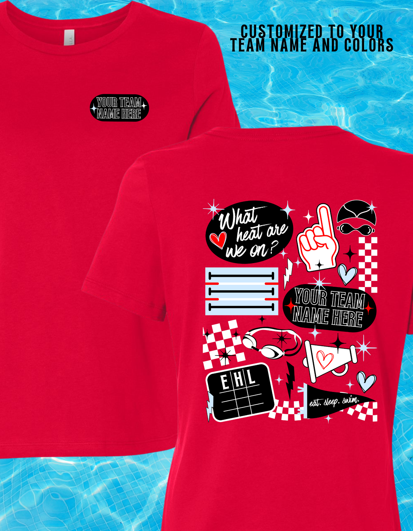 Trendy Vibes-Swim Team