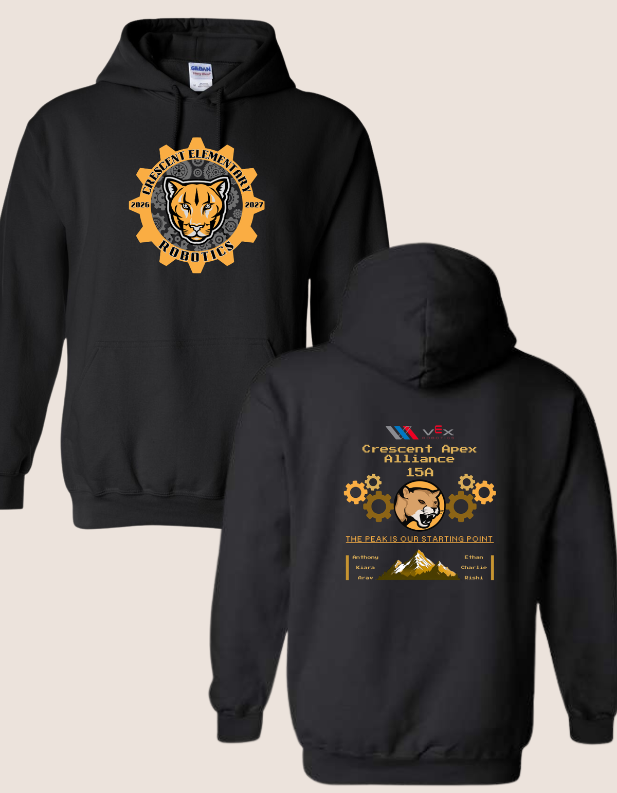 CRESCENT ROBOTICS-HOODIE