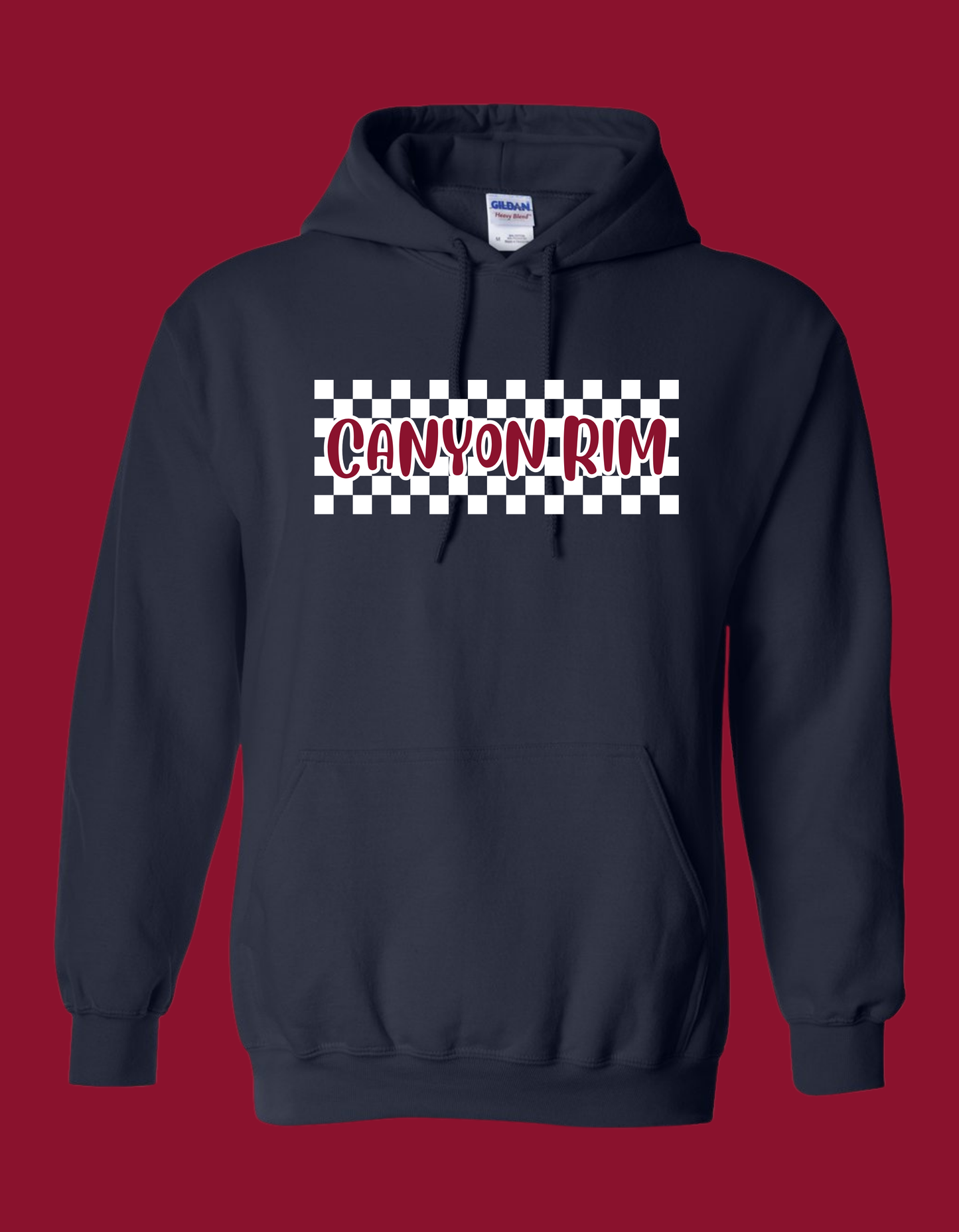 CANYON RIM-CHECKERED