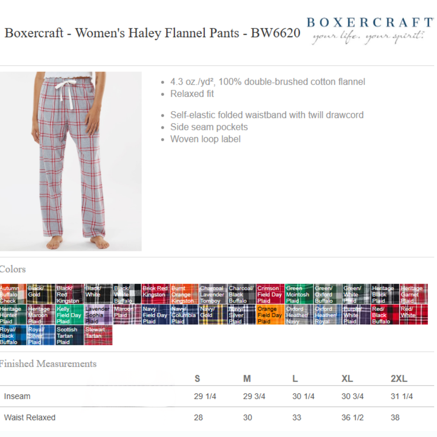 DSAPA-FLANNEL PANTS