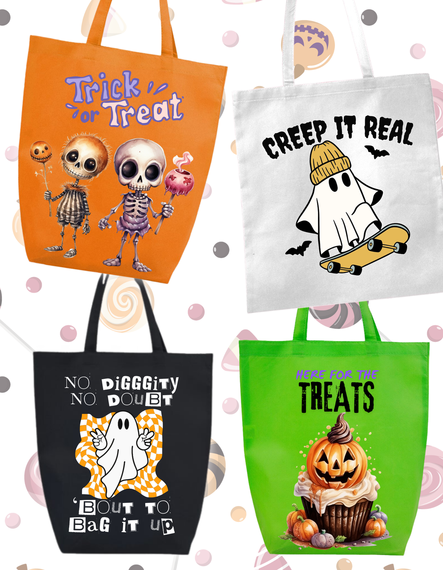 TRICK OR TREAT TOTES