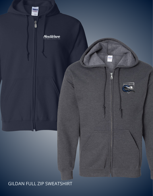 NEXTWAVE-FULL ZIP SWEATSHIRT