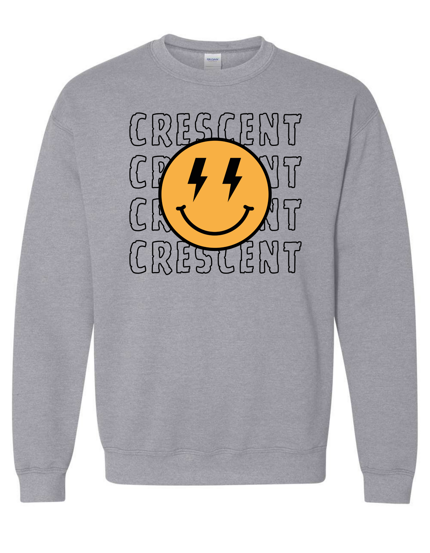 CRESCENT SMILEY FACE