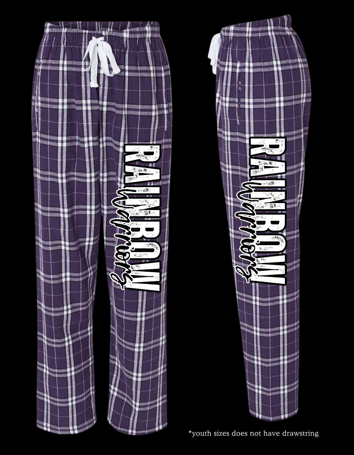 FLANNEL PANTS-RAINBOW WARRIORS