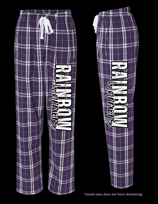 FLANNEL PANTS-RAINBOW WARRIORS