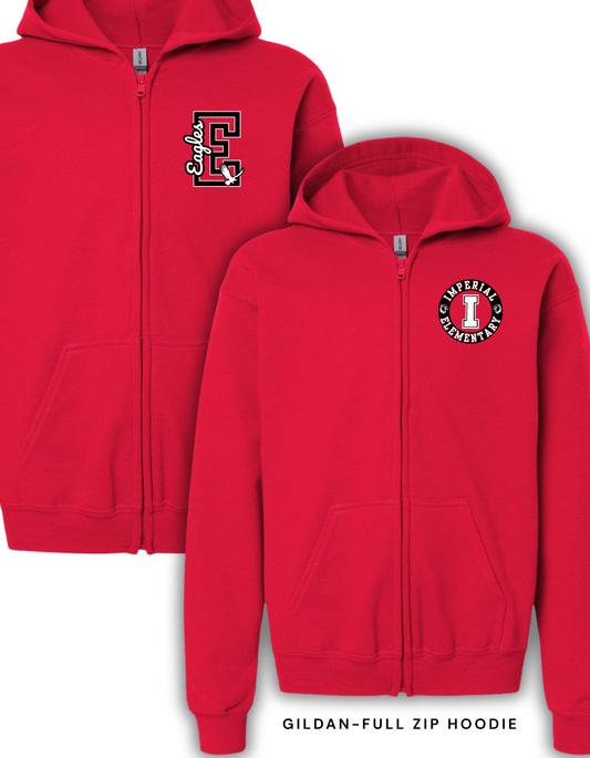 IMPERIAL-FULL ZIP HOODIE