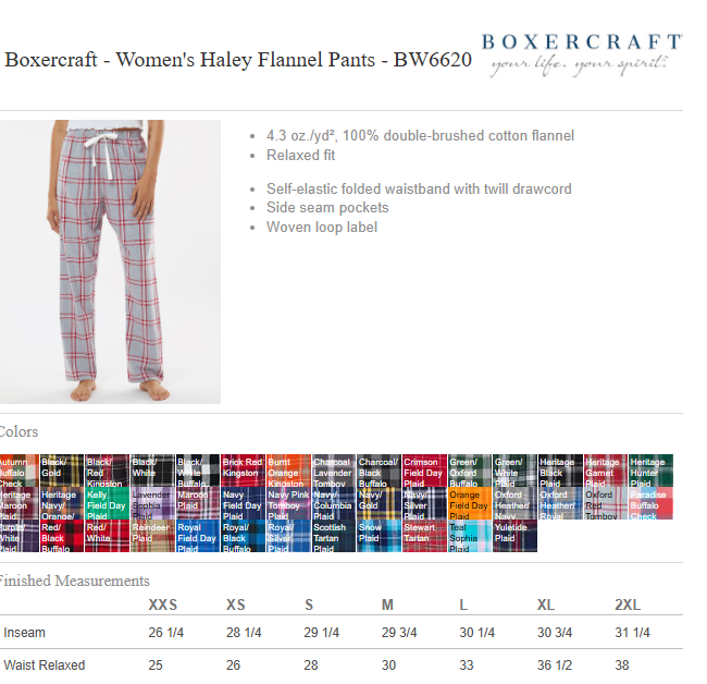 FLANNEL PANTS-SPARKS